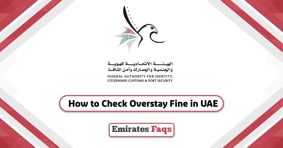 How to Check Overstay Fine in UAE