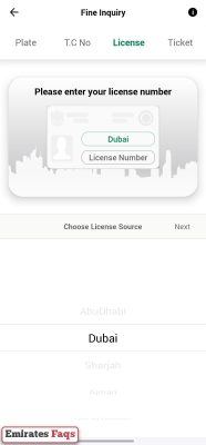 How to Check Traffic Fines in Dubai by License Details via app