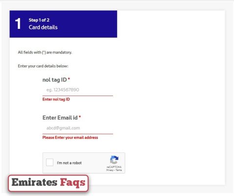 Nol Card Expiry Date Check Online steps