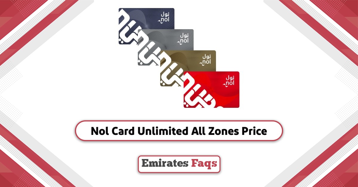 Nol Card Unlimited All Zones Price 2025